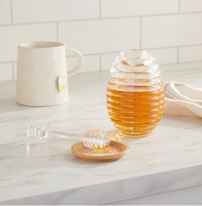 Acrylic  honey dispenser