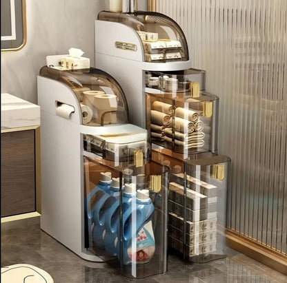 3 Tier Slim Multipurpose Storage Organizer with Wheels