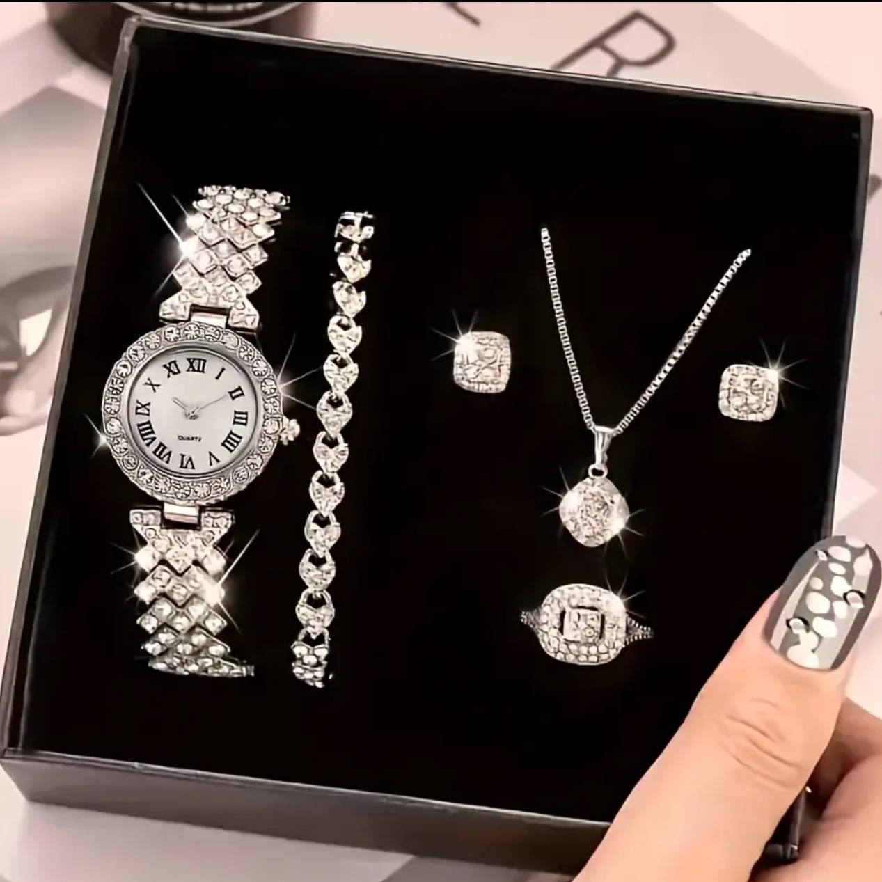 5pcs Ladies watch gift sets