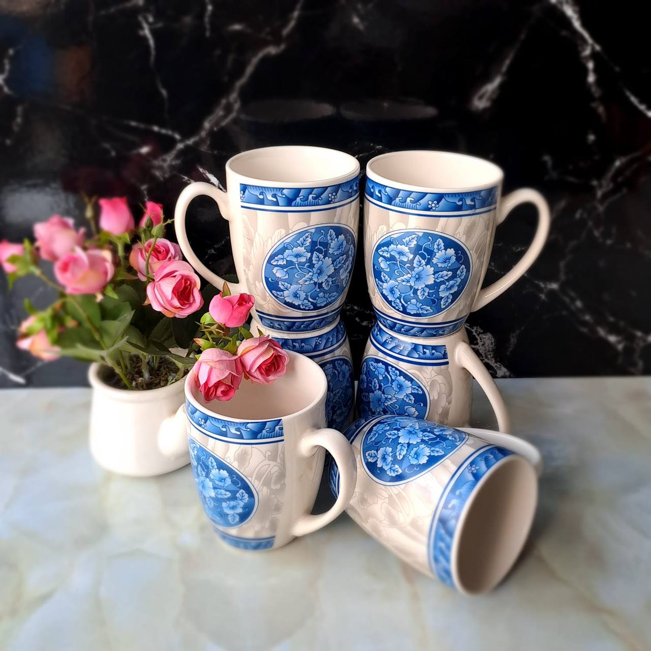 6PC  coffee/tea  cups 300ml