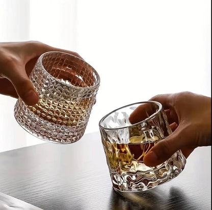 6pc AESTHETICS wobbling drinkware glass