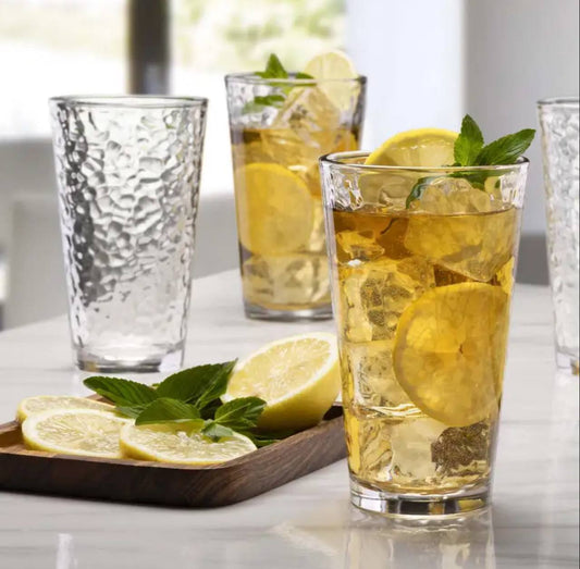 6pc bubble pop water/juice glass