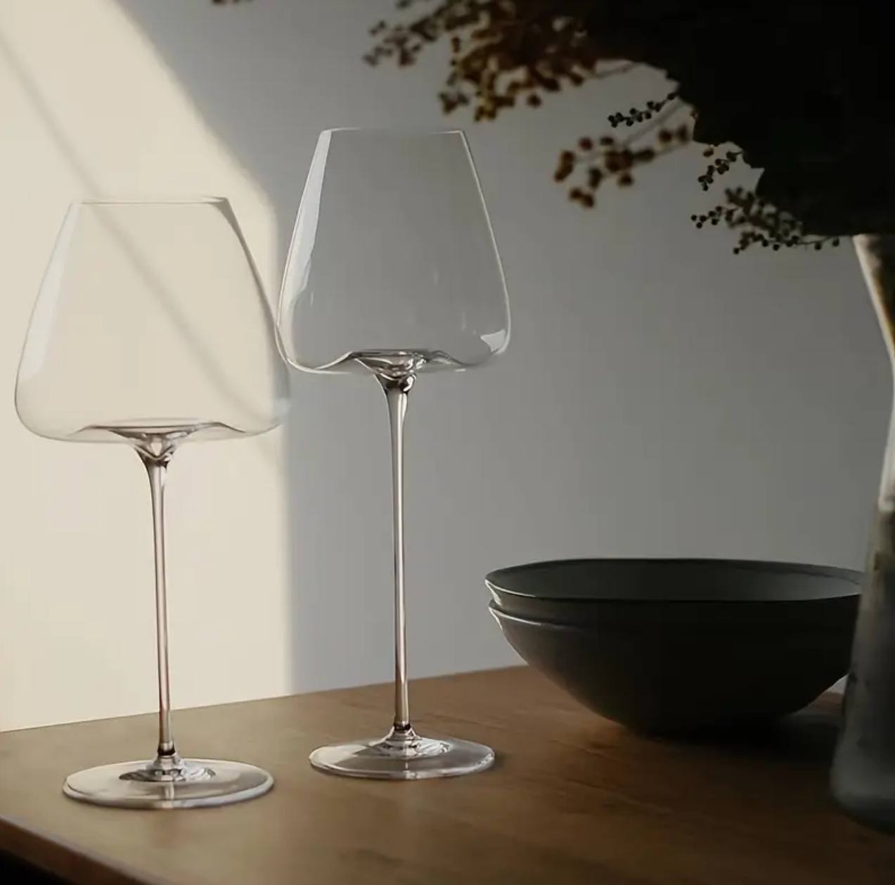 2pc High-end Ultra-thin Goblet Wine Glass