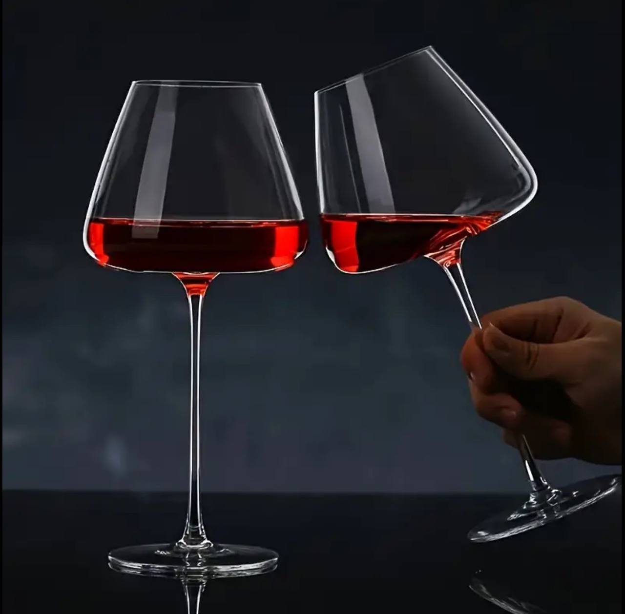 2pc High-end Ultra-thin Goblet Wine Glass
