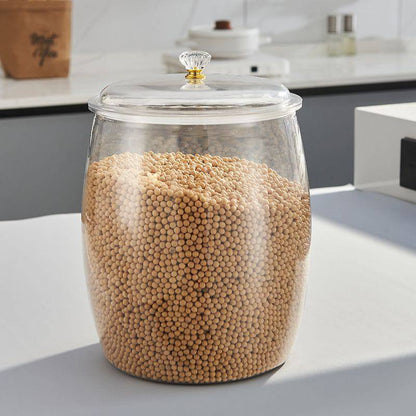 Airtight transparent cereal / candy storage container