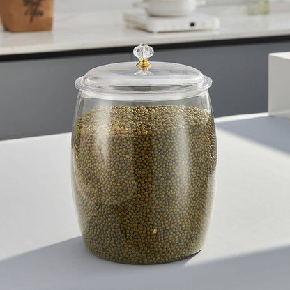Airtight transparent cereal / candy storage container