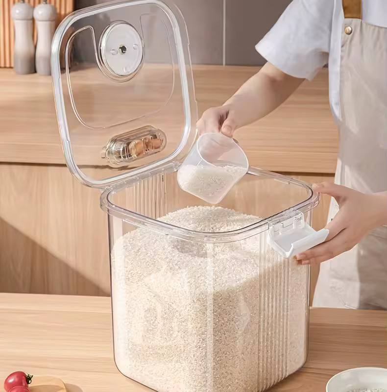 Acrylic big size cereal container