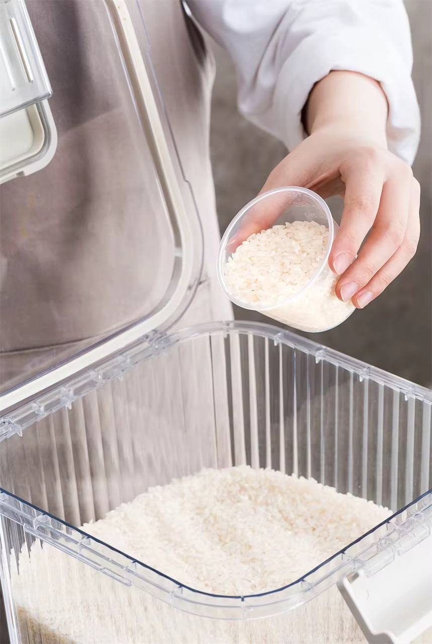 Acrylic big size cereal container