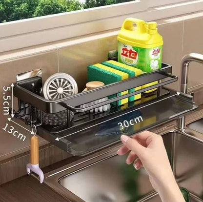 Aluminum Kitchen Storage Rack Sink Drain Rack