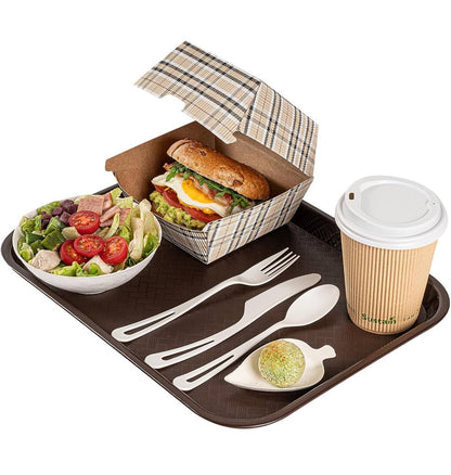 Antislip Rectangle serving Tray