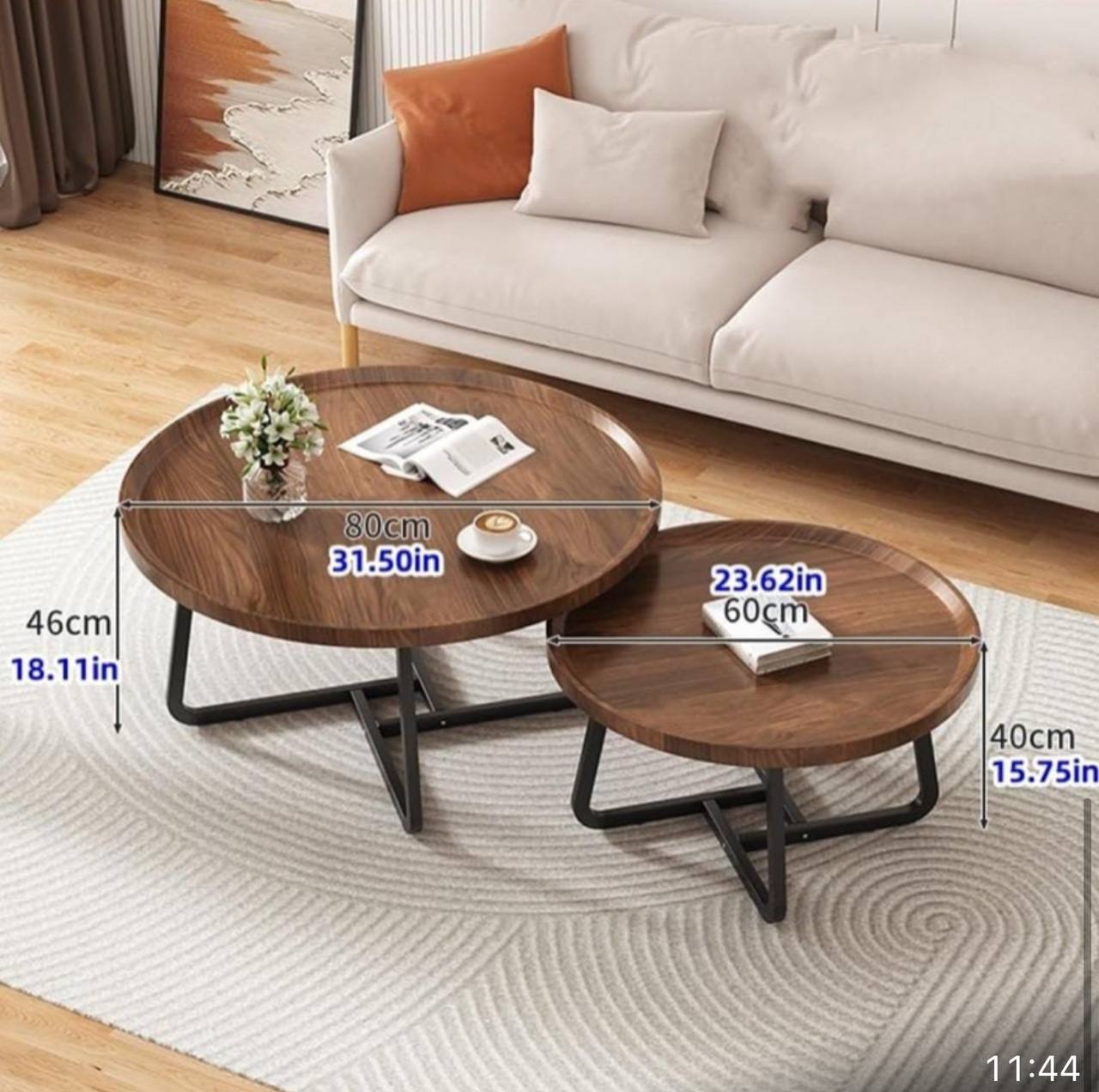 Modern Round Coffee Table