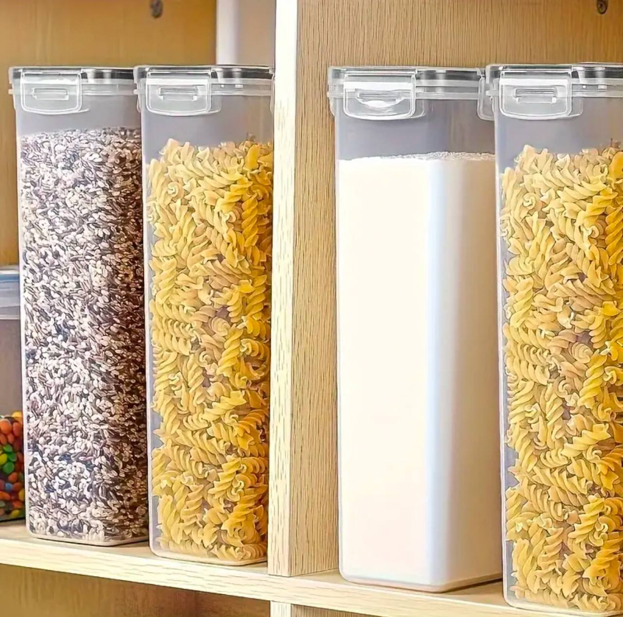 4pcs BPA-Free Airtight Food