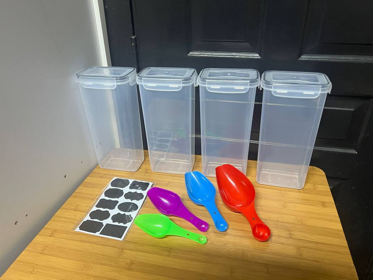 4pcs BPA-Free Airtight Food