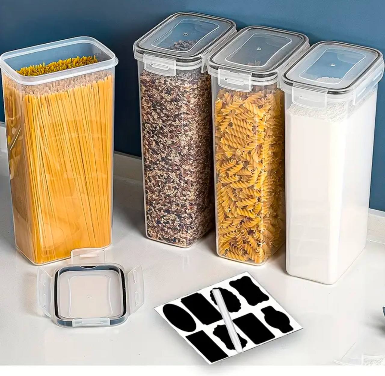 4pcs BPA-Free Airtight Food