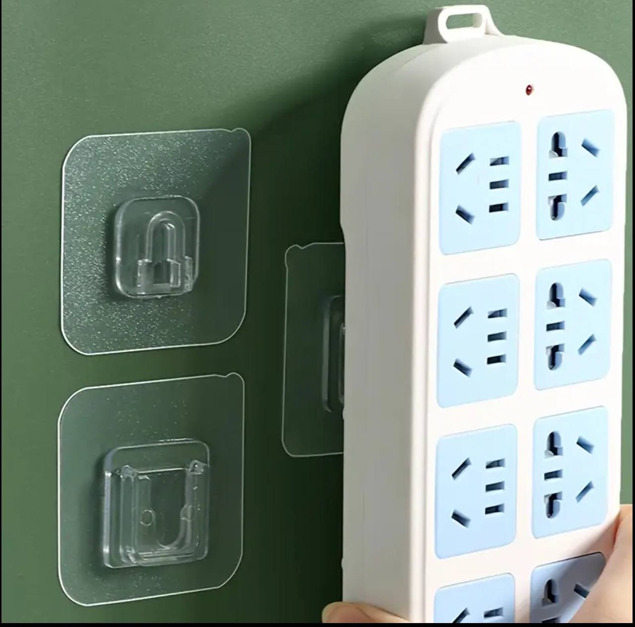 10pcs Double Sided Adhesive Hooks