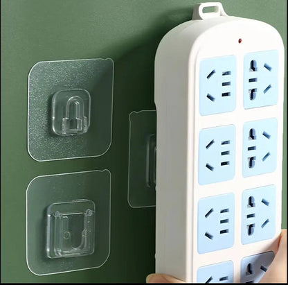 10pcs Double Sided Adhesive Hooks