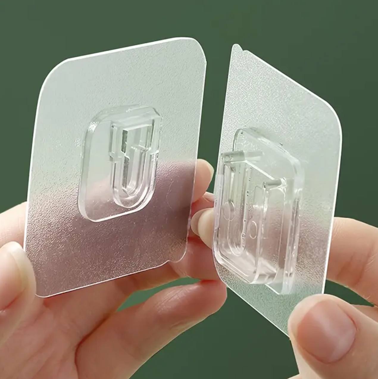 10pcs Double Sided Adhesive Hooks