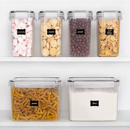 6pcs BPA free airtight food storage containers