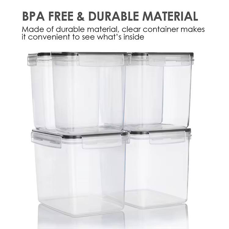 6pcs BPA free airtight food storage containers