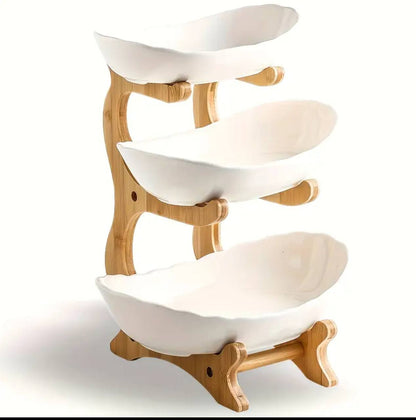 3 layer ceramic fruit