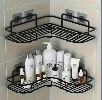 1pc Bathroom Shelves Triangular Corner Shower Shelf