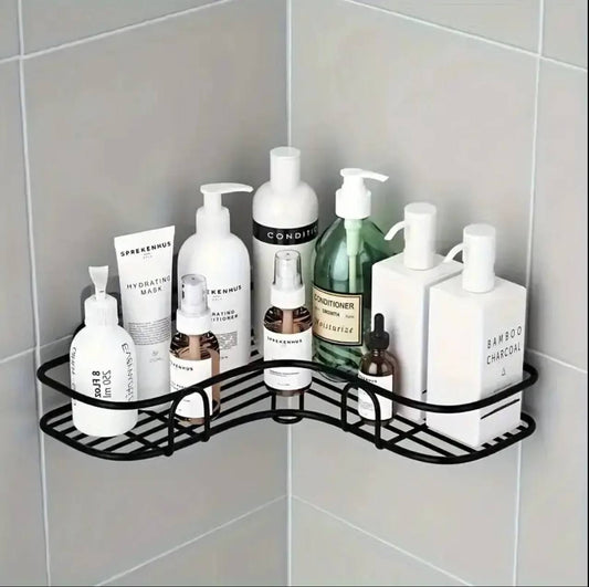 1pc Bathroom Shelves Triangular Corner Shower Shelf