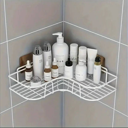 1pc Bathroom Shelves Triangular Corner Shower Shelf