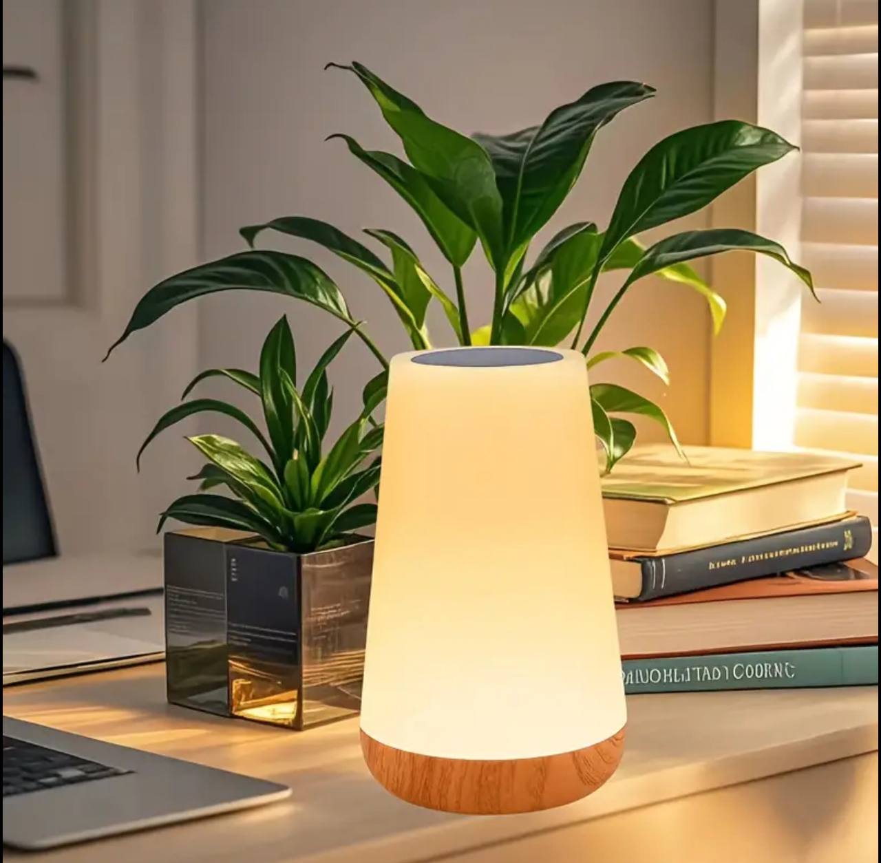 USB Rechargeable LED Table Lamp With Remote Control