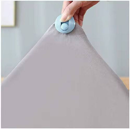 4 piece quilt, sheets needlelss fastener .