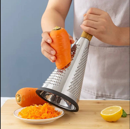 3_Sided manual vegetable shredder/grater