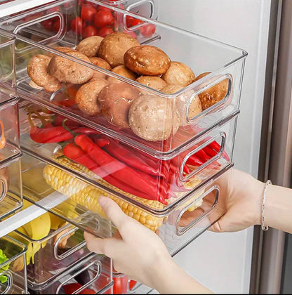 Acrylic Refrigerator /  Pantry Storage Organizer