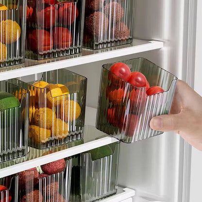 Acrylic Refrigerator Side Door Food Fresh Storage Box