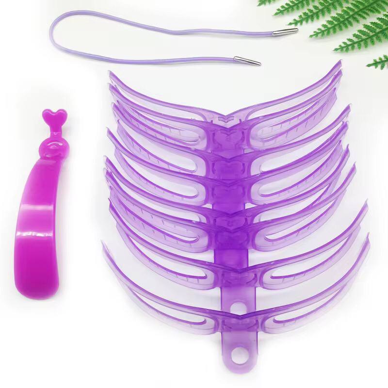 8 different shapes eyebrow shaper