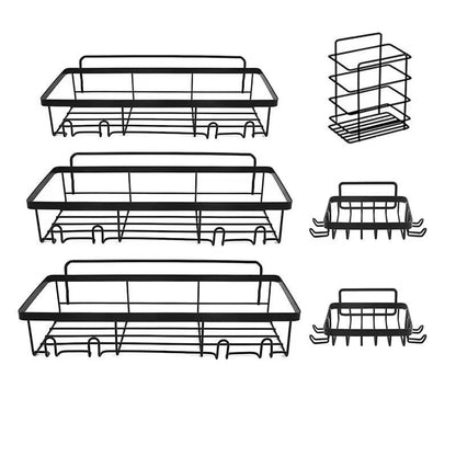 6pcs set Shower caddy shelf/Bathroom organizer