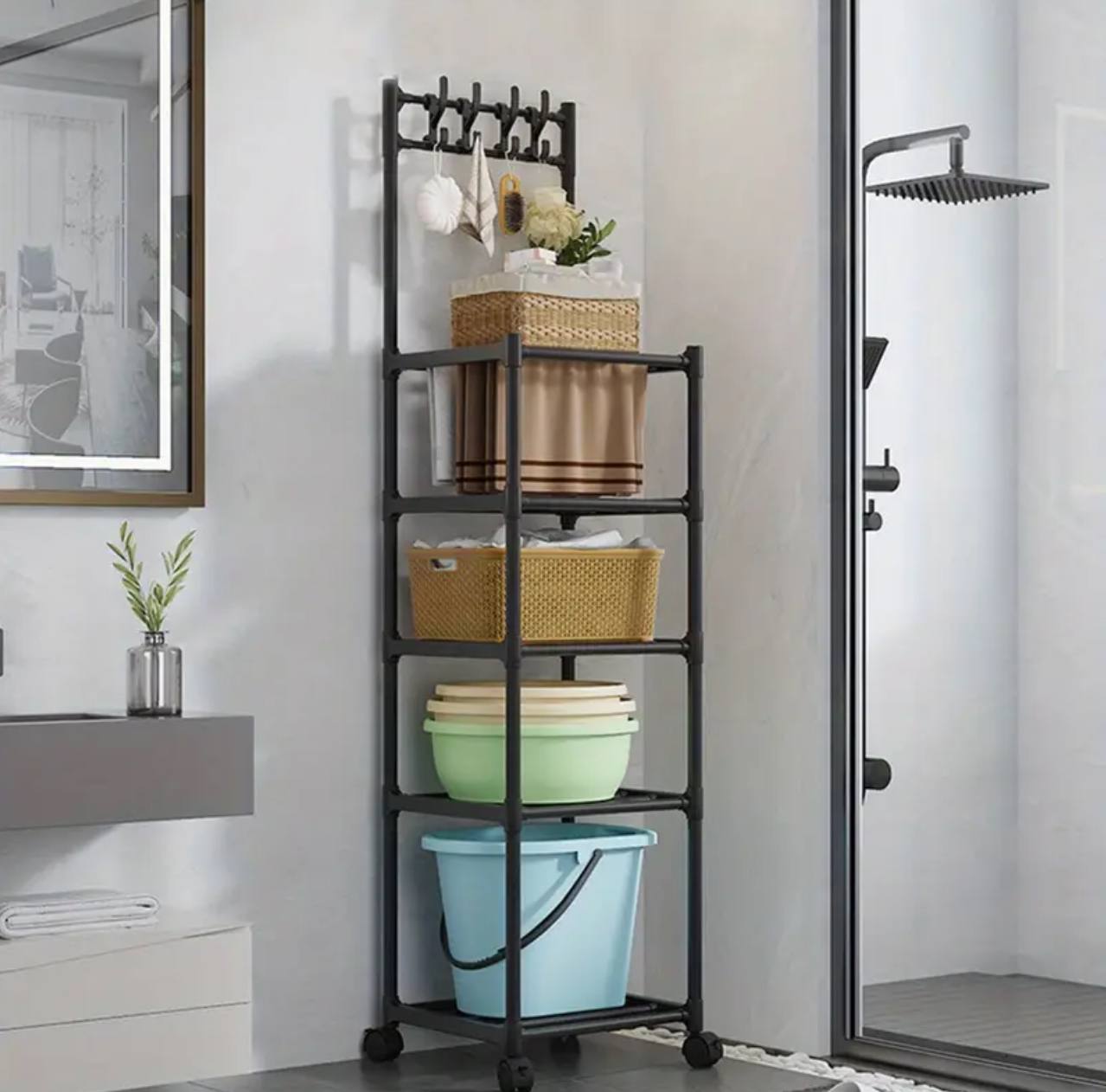 5 layers multipurpose storage rack