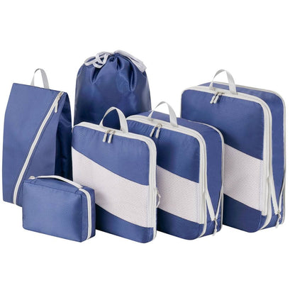 6pcs set compression travel bags