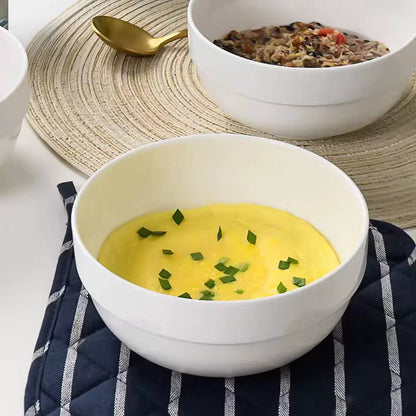 6pcs Ceramic Stackable bowl