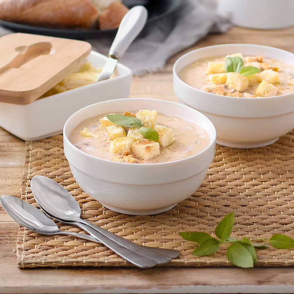 6pcs Ceramic Stackable bowl