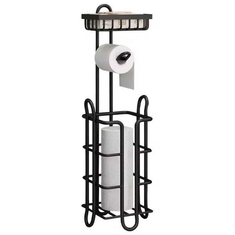 3 IN 1 HEAVY DUTY BATHROOM/TISSUE STAND