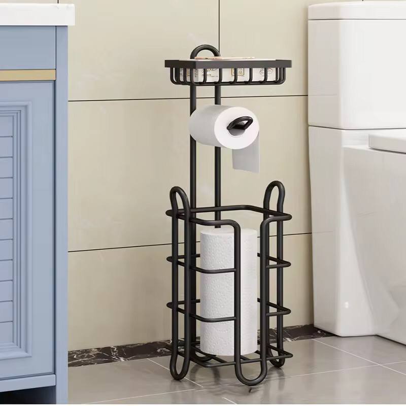 3 IN 1 HEAVY DUTY BATHROOM/TISSUE STAND