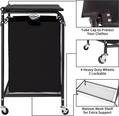 3 Compartment laundry basket