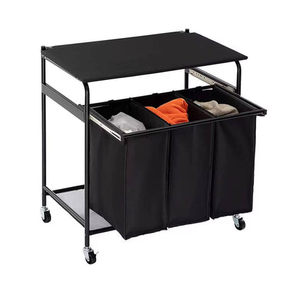 3 Compartment laundry basket