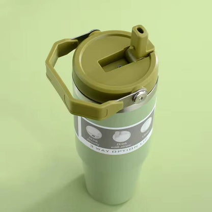 900ml Thermal coffee cup/thermos /water bottle/Themal mug with handle