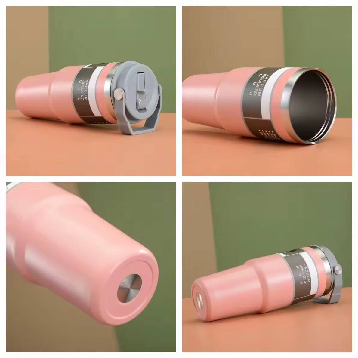 900ml Thermal coffee cup/thermos /water bottle/Themal mug with handle