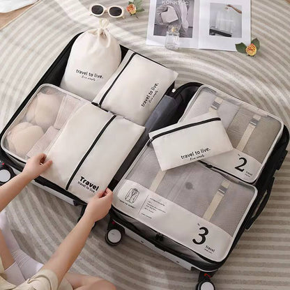 7in 1 travel bag organiser