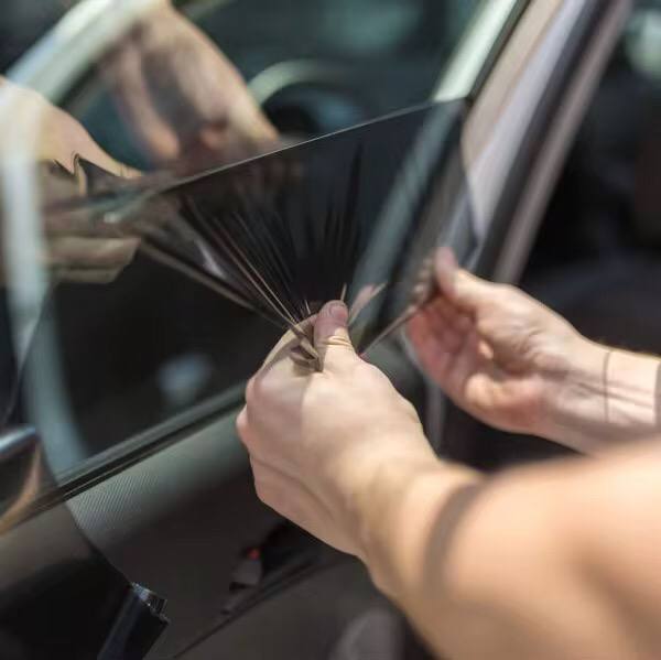 4 pcs Car Window Anti Fog Rainproof Window Protective Film