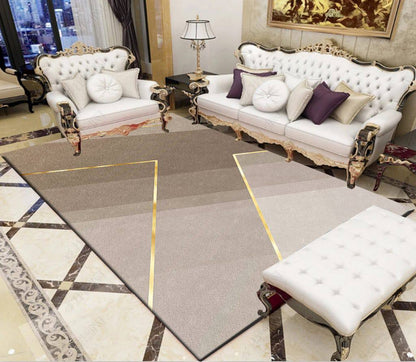 3D carpets reinforced with rubber bottom for maximum grip and comfort