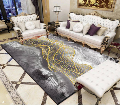 3D carpets reinforced with rubber bottom for maximum grip and comfort