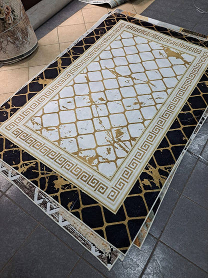 3D carpets reinforced with rubber bottom for maximum grip and comfort