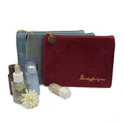 Velvet Cosmetic Bag Organizer